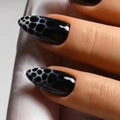 Temooi Wholesale Almond Spot Simple Design Press on Nails With Nail Glue 24Pcs ABS False Nails