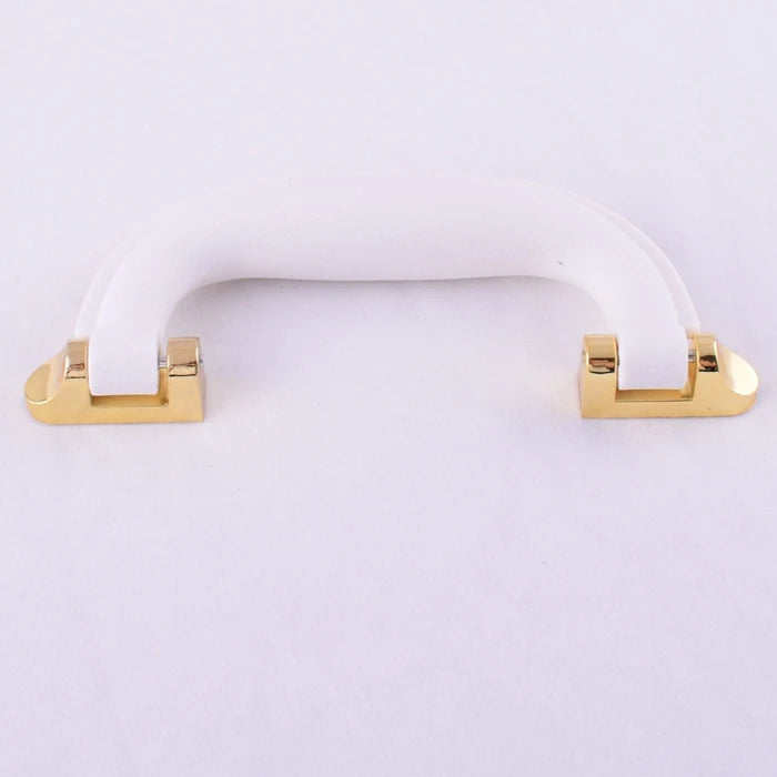 Hot Sale White Color Plastic Suitcase Wooden Box Handle for Luggage