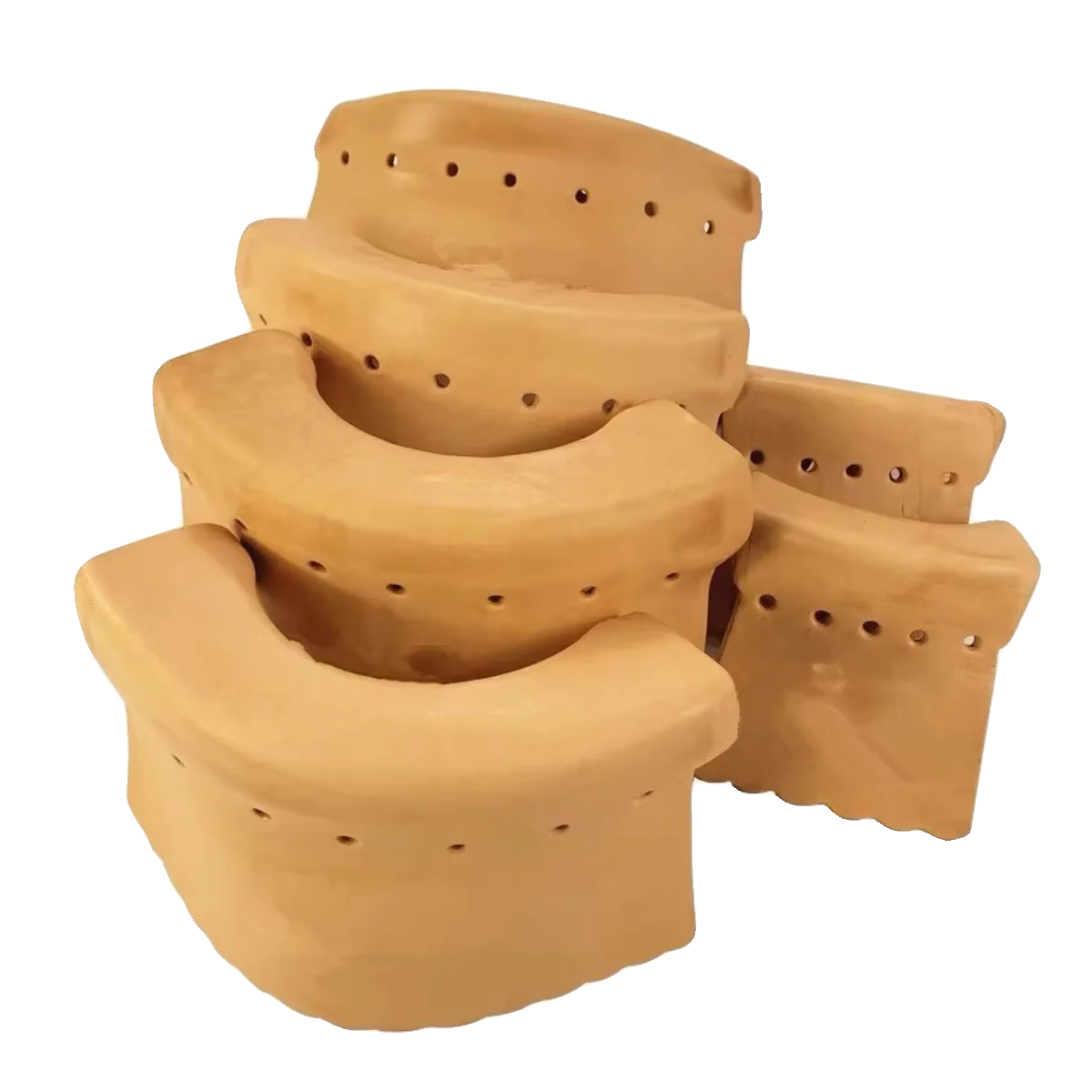 Durable Thick Cowhide Leather Billiard Table Accessories with Hole Design