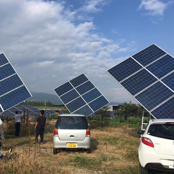 ZRD-08 Automatic Dual Axis Solar Tracking System Solar Power tracker Solar Panel Kit Tracking System Dual Axis with Track