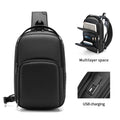 New Wholesale Custom Logo Sports Crossbody Back Pack Mens Chest Bag Anti Theft Waterproof Shoulder Sling Bag