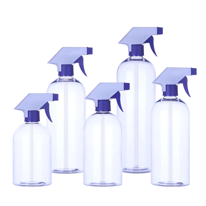 PET Trigger Sprayer Plastic Bottles Seal 500ml 650ml 750ml 850ml 1000ml 16oz 22oz 26oz 29oz 35oz Packaging Makeup Chemical Use MegaBDM