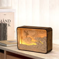 2024 Laser Cutting 3D Wood Puzzle Lantern Wood Decor Wood Lanterns Decorative