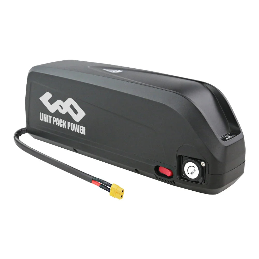 Hailong E Bike Battery 48V 21Ah Lithium Battery Pack 21700 Cells 50A BMS with 3A Charger for 1500w Motor