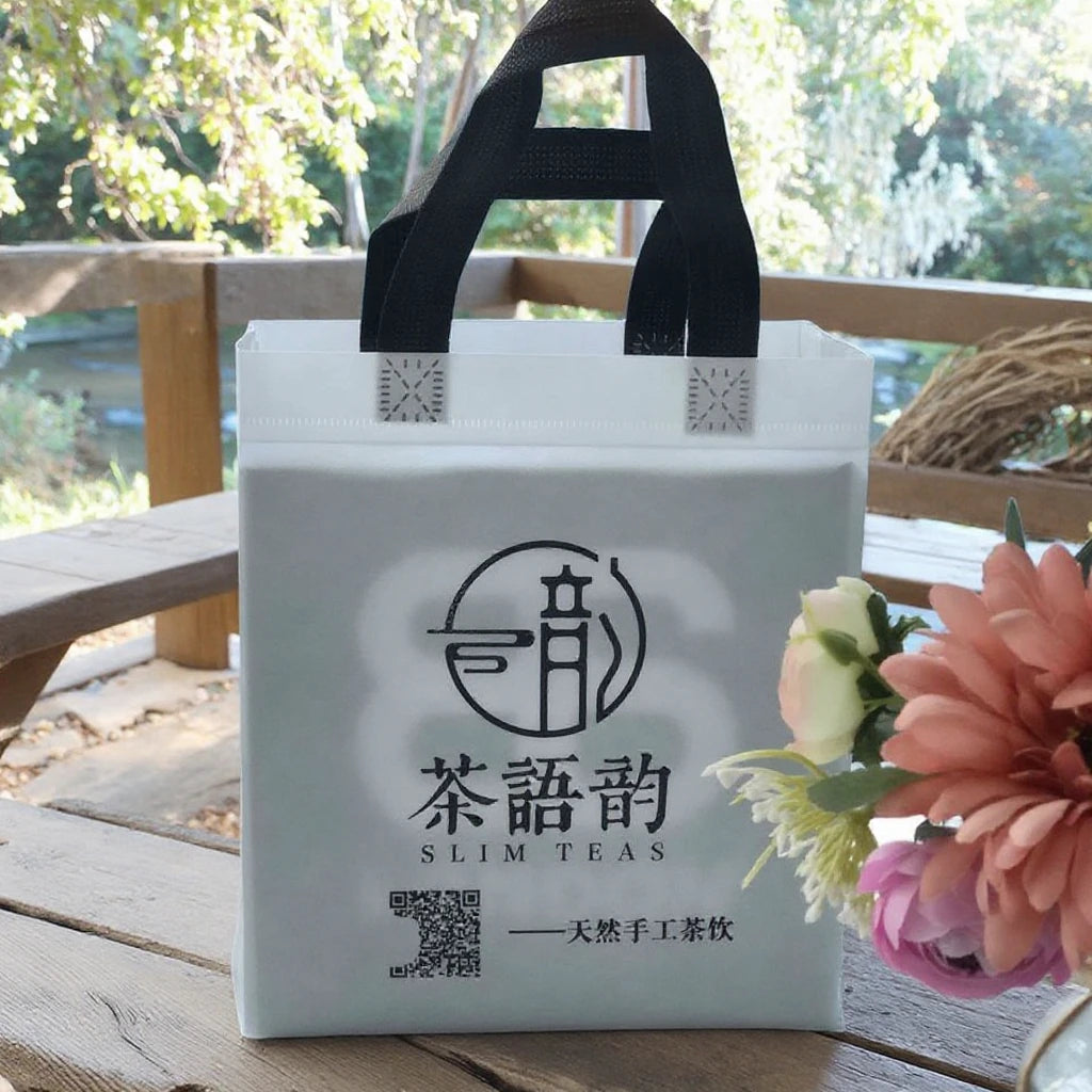 Personalized Printed Logo Non Woven Bags Reusable Grocery Shopping Bags