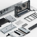 Custom Sheet Metal Fabrication Aluminum & Stainless Steel Laser Cutting Parts Premium Service