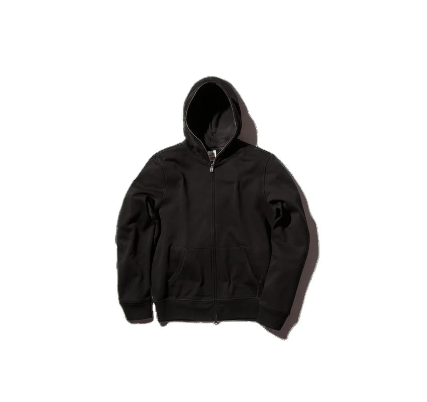 100% Cotton French Terry Zip-Up Hooded Eco-Friendly Custom Design Premium 3D Full-Zip for Unisex Men's Hoodie