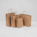 KM 28*15*28cm Kraft Paper Bag Cheap Price Shopping Gift Bag Eco Friendly Paper Bag with Handle