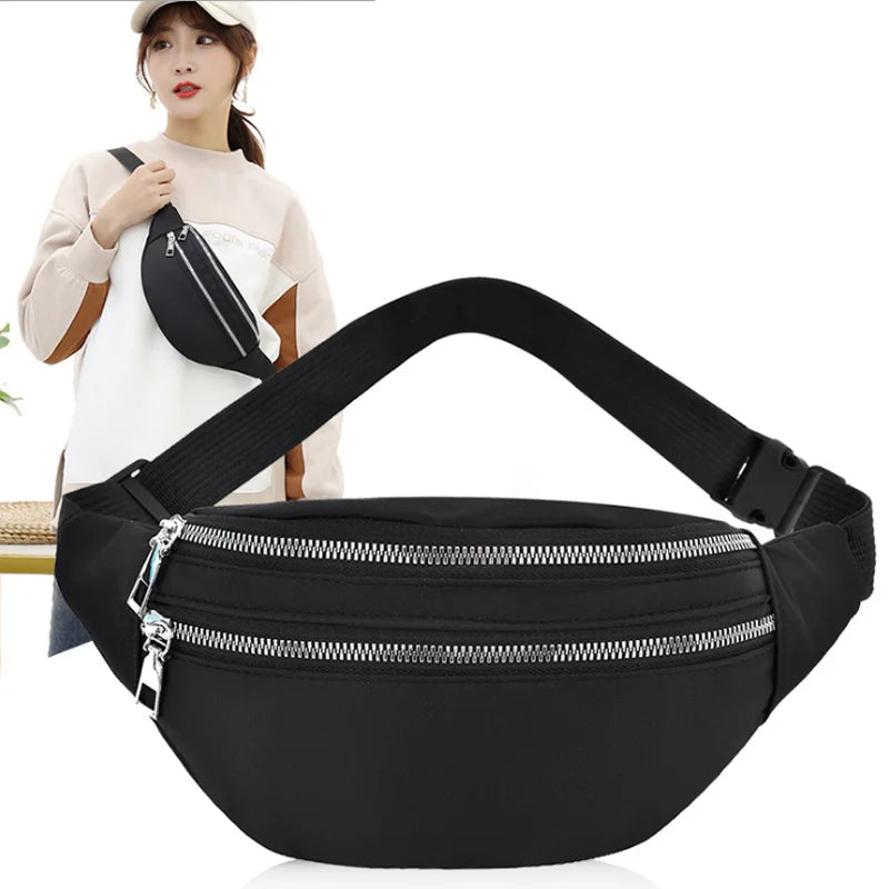 2026 Hot Selling Fanny Bag Waterproof Mobile Phone Bags Large Capacity Sports Waist Bag