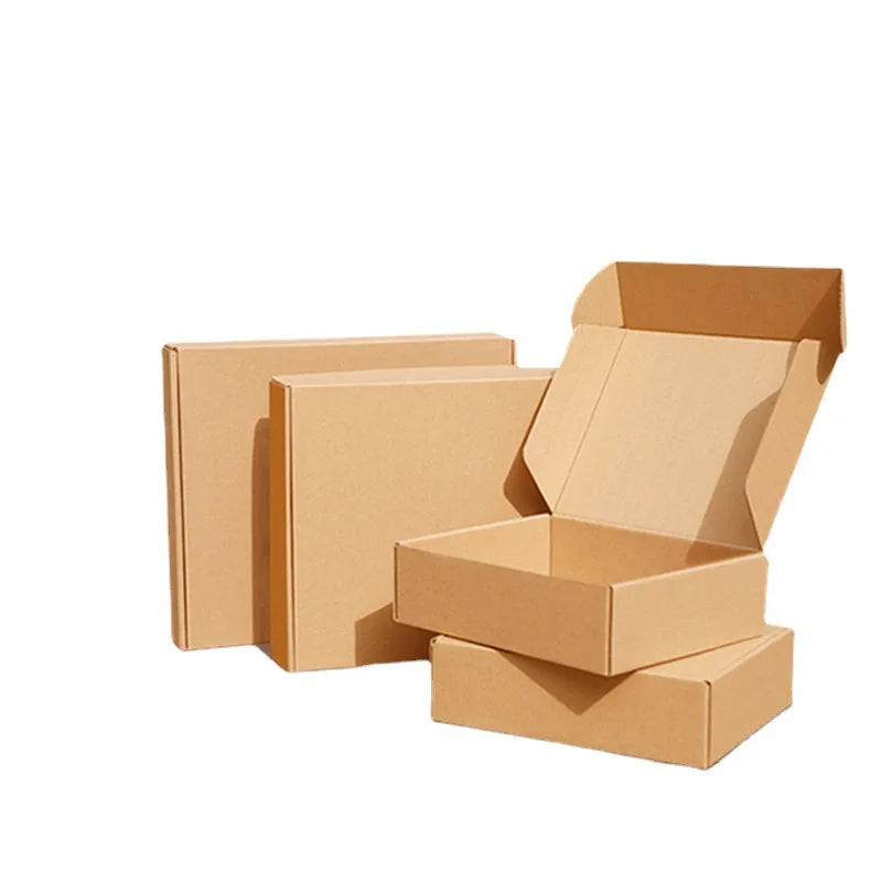 Tariff Reduction Wholesale Custom Print Scarf Packaging Kraft Paper Boxes for Clothes Silk Scarf Clothing T-shirt Dress Underwear Packaging Box