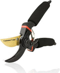YUHANG 8" Professional Premium Titanium Bypass Pruning Shears Industrial DIY Grade PTFE Coated Soft Grip Handle Anti-Slip Grip