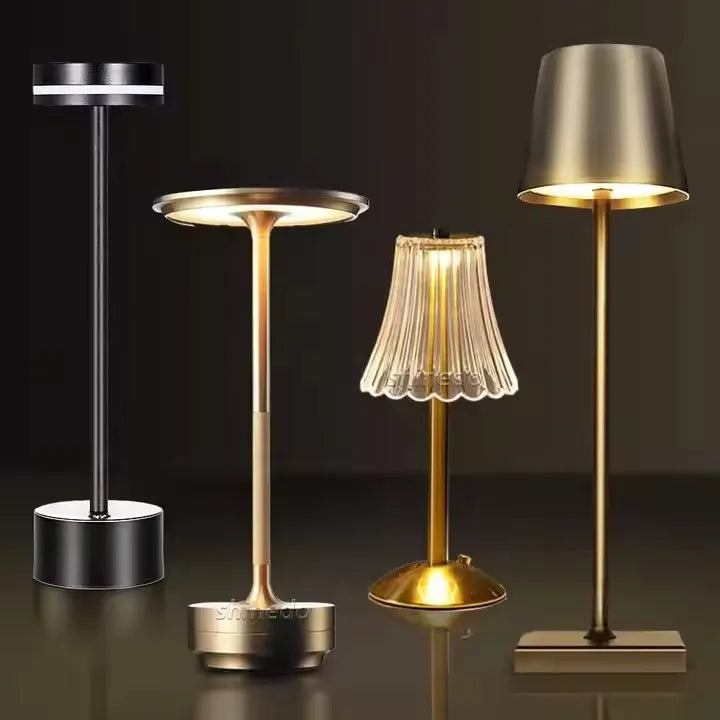 Rechargeable Cordless Table Lamp Battery Operated Desk Lamp with Touch Control Dimming Bedroom Portable Table Lamp