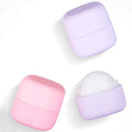 Luxury Unique Design Soft Touch Empty square Shape 7g  Plastic Lip Balm Container for Make up Cosmetic Packing