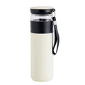 New 316 Stainless Steel Vacuum Thermos Cup for Tea Separation Thickened Household Ceramic Hot Business Gift Box Included