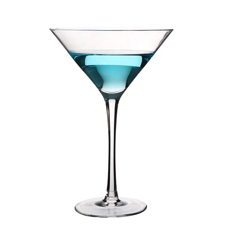 2021 Handblown Crystal martini Cocktail Glass