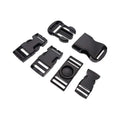 Adjustable Luggage Bag Neck Strap Webbing Plastic Buckle Snap Clasp Clip for Belt Strap