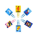 2024 Hot Sale PVC Bookmark Cartoon Silicone Bookmarks Paper Clip Paper Holder Student Teacher