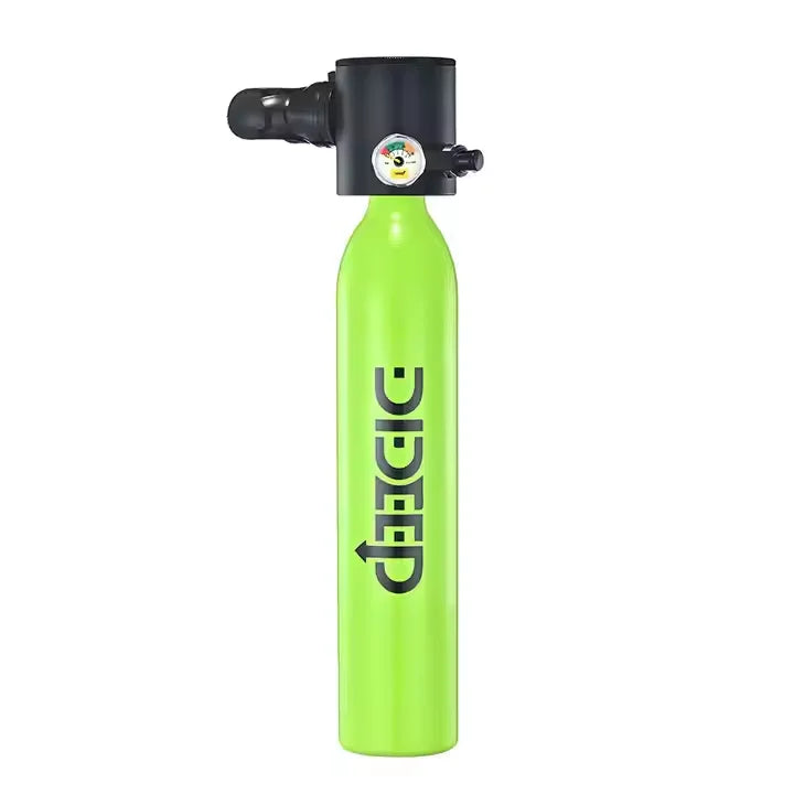 High-Pressure Mini Air Tank for Scuba Diving Lightweight Aluminium Fabric BCD with Mask Gear Compressor Regulator Oxygen Supply