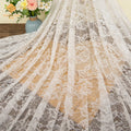 3D Embroidery French Lace Fabric Bridal Lace Fabric for Wedding Dress Bridal Veils