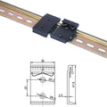35mm Mounting Bracket Dinrail Clip Din Rail Clamp Clip Buckled 35mm Mounting Bracket Clip Buckled Brackets