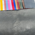 PFAS FREE Eco-Friendly Finished Elastic Patterned PU Leather with Stretch for Dresses Skirts Gloves Accessories Garments