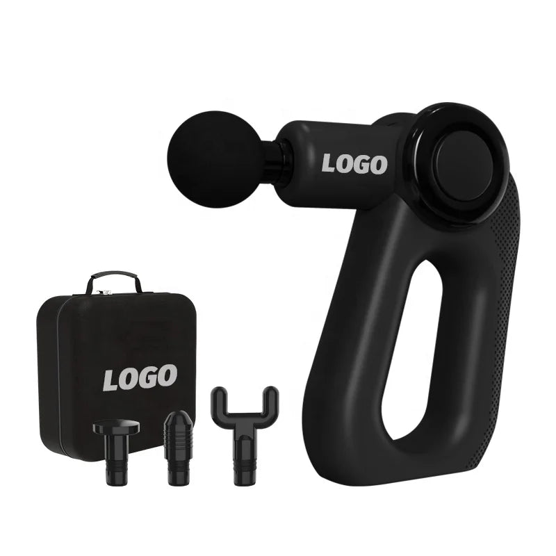 Athletes Muscle Tension Pain Relief Powerful Percussion Muscle Massager Electric Handheld Portable Fascia Gun Body Brushless