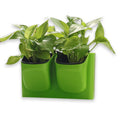 Aisimi Plastic Vertical Garden Hidrponic Wall Planter Flower Pots Hanging Container Self Watering