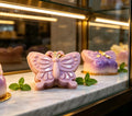 Wholesale Food-grade Silicone Large Butterfly&6-Cavity 3D Bee Soap MoldsButterfly Cake Decorating Mold for Handmade Soap
