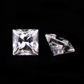 Square Princess 4.0mm ~10.0mm Synthetic Stone White D VVS Loose Moissanite Diamond