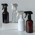 Off-the-shelf 350mlPET Oblique Shoulder Round Biodegradable Spray Bottle Clean Container Air Freshener Bottle Spray