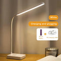 USB Rechargeable LED Desk Lamp for Home Bedroom Modern Style ABS Body Study & Reading Night Lights