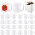 Sublimation Mug 11oz  Blank Plain Custom Coffee Mugs With logo for Sublimation Printing Bulk White Ceramic 11 oz Sublimation Mug