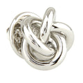 Wholesale Love Knot Elegant Lapel Pin Brooch Custom Men Suit Shirt Collar Pin Women Dress Collar Stay Tuxedo Fashion Accessory