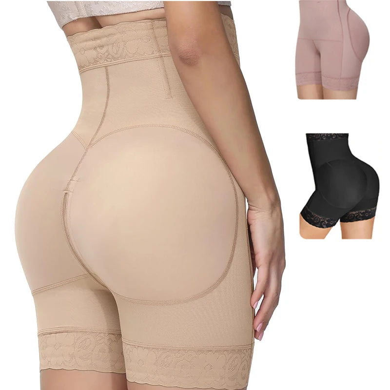 Colombianas Shapewear Shorts Plus Size Shapers Butt Lifting Tummy Control Waist Cinchers Compression Underwear Sheaths Shapers