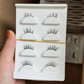 Most Popular Winged Corner Half Short Eyelashes 100% Real Mink Fur Custom Packaging Wholesale