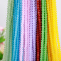 DIY Accessories 4/6/8/10/12mm Colorful Loose Spacer Beads Round Glass Crystal Beads for Jewelry Making