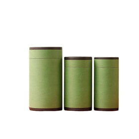 Eco Friendly Biodegradable Cardboard Box with Recycled Materials for Essential Oil Perfume Wigs Spice Salt Shaker Tube Packaging