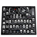 48 Pcs/Set Multifunction Domestic Sewing Machine Accessories  Braiding Blind Stitch Darning Presser Foot Feet Kit Set