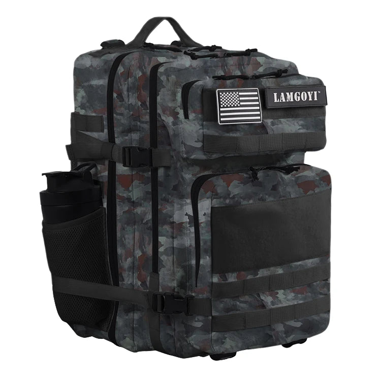 2023 New Trends Tactical Gym Backpack for Young Women-900D Oxford Waterproof 45L Capacity Custom Colors & Logo
