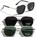 Wholesale Sunglass Custom Manufacturer Frame Pilot Shades UV400 Metal TR90 Polarized Sunglasses Men