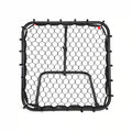 JTN Portable Sturdy Metal Tube Quick Folding Design Angle Adjustable Soccer Ball Rebounder Goal Net 100x100cm Outdoor Indoor