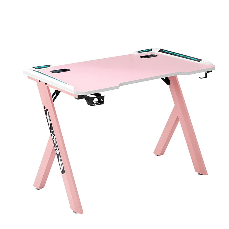Ergonomic Morden Style Wooden Multifunction Cheap Table PC Wood Computer Corner Gaming Desk for Game Player