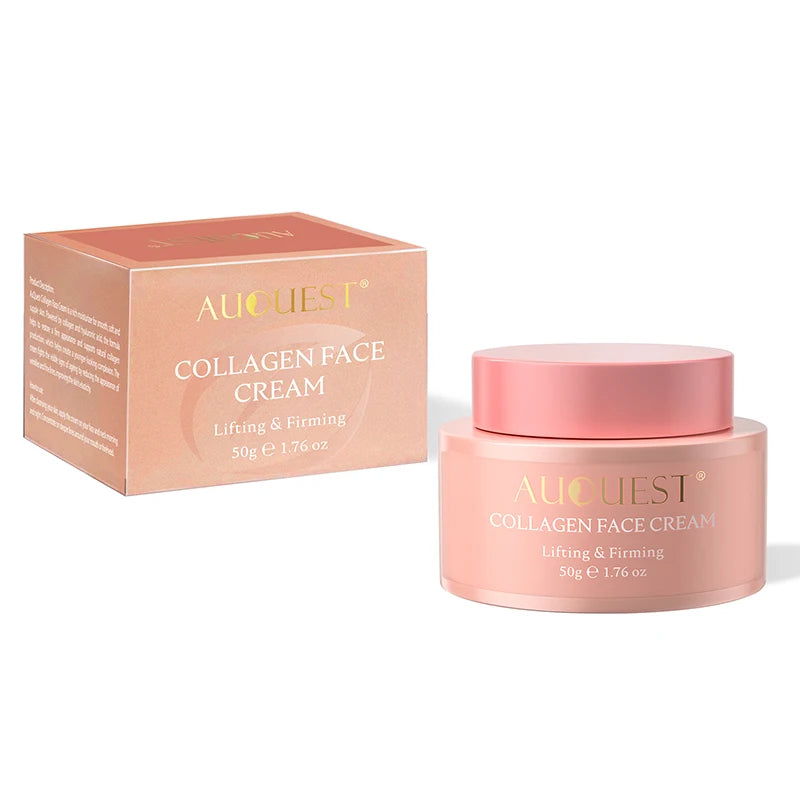 Hot Selling Collagen Face Cream Private Label Organic Vegan Repair Whitening Firming Skin Moisturizer Face Cream
