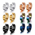 ARCHER New Arrival Stainless Steel Mens Womens Hoop Earrings Huggie Ear Piercings Gold Filled Hoop Earrings