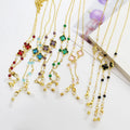 Hot Sale Style Face Masking Lanyard Fashion Crystal Flower Pendant Crystal Chain Glasses Chain