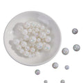 ABS 10-20mm Jelly Color Acrylic Faux Pearls Beads Loose for DIY Necklace Hair Accessories Jewelry Making-Plastic Lucite Beads