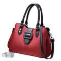 New Trend Summer Ladies PU Leather Handbags Durable Zipper Lock Button Good Cross-Body Fashion Bags with Portable Shoulder Two