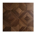 Engineered Wood Pre-Finished Modern Walnut Parquetry for Living Room Bathroom Kitchen Indoor Use