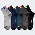 Women Wool Acrylic Double Cylinder Rib Plain Wool Socks Women Socks Custom Socks Dozen