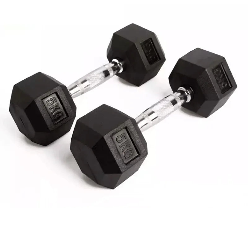 Factory Direct Custom Logo Stainless Steel Dumbbell for Home Fitness Gym Use